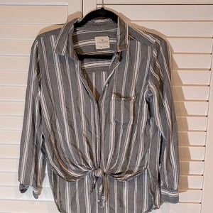 American Eagle stripped shirt